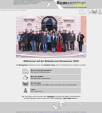 webseite romseminar 2004
